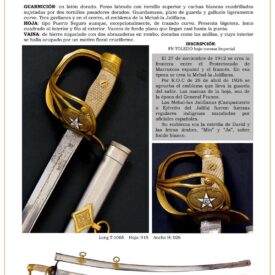 sable oficial de la mehal la jalifiana hacia 1940 jpg 1751972964 1751973224 275x275 - Sable Militaire 1943 : Design Unique et Emblème Exclusif