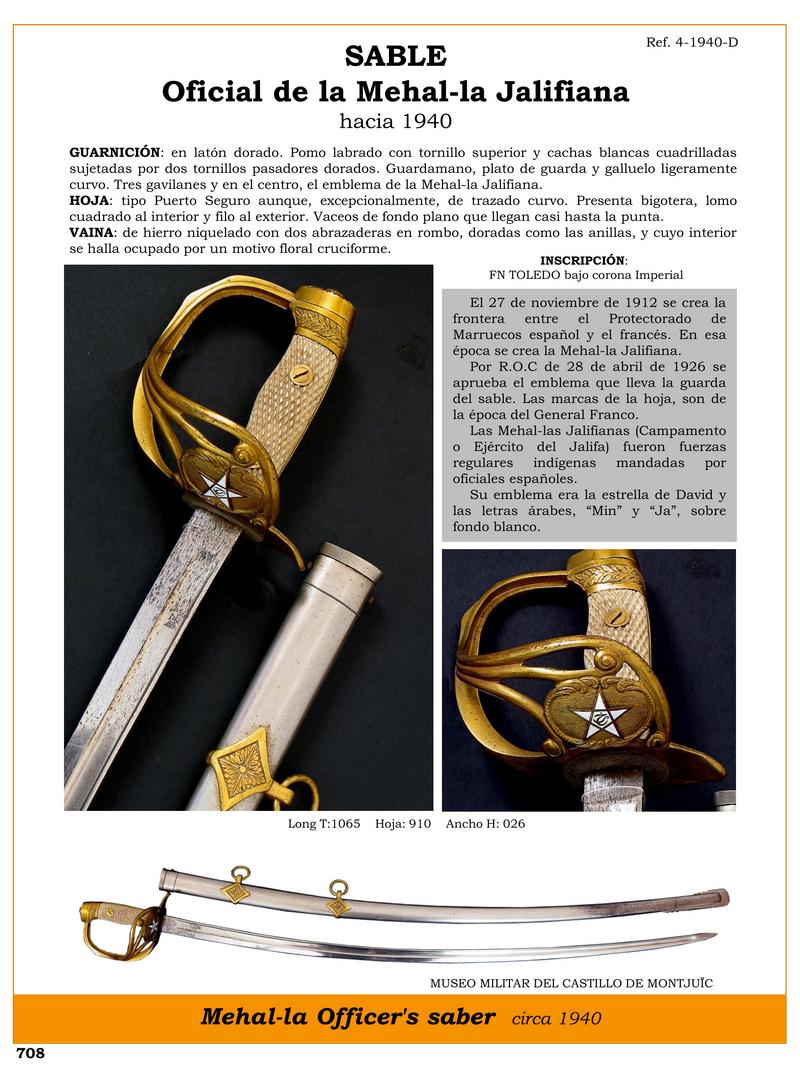 sable oficial de la mehal la jalifiana hacia 1940 jpg 1751972964 1751973224 - Sable Jalifiano de 1940 : Histoire et Détails Uniques