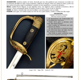 sable oficial del ejrcito de tierra modelo 1943 jpg 1752059369 1752059640 275x275 - Sabre d'infanterie 1812 : Élégance et histoire espagnole