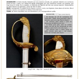 sable oficial del ejrcito del aire modelo 1946 jpg 1752210570 1752211148 275x275 - Sable officiel d'infanterie 1815 : design unique et exclusif