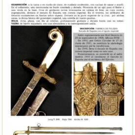 sable oficial general del ejrcito model 1908 variante 1940 con hoja rectta jpg 1751908170 1751908447 275x275 - Sable Officiel des Ingénieurs : Histoire et Spécifications