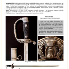 sabre oficial de ingenieros modelo 1860 variante 1926 con hoja rectra jpg 1751497766 1751498036 275x275 - Épée de Monte : Élégance en Cavalerie 1728
