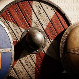 boucliers historiques plus quune simple defense un heritage de protection et de pouvoir 275x275 - Étendards Romains : Les Piliers Symboliques et Tactiques de la Puissance Militaire