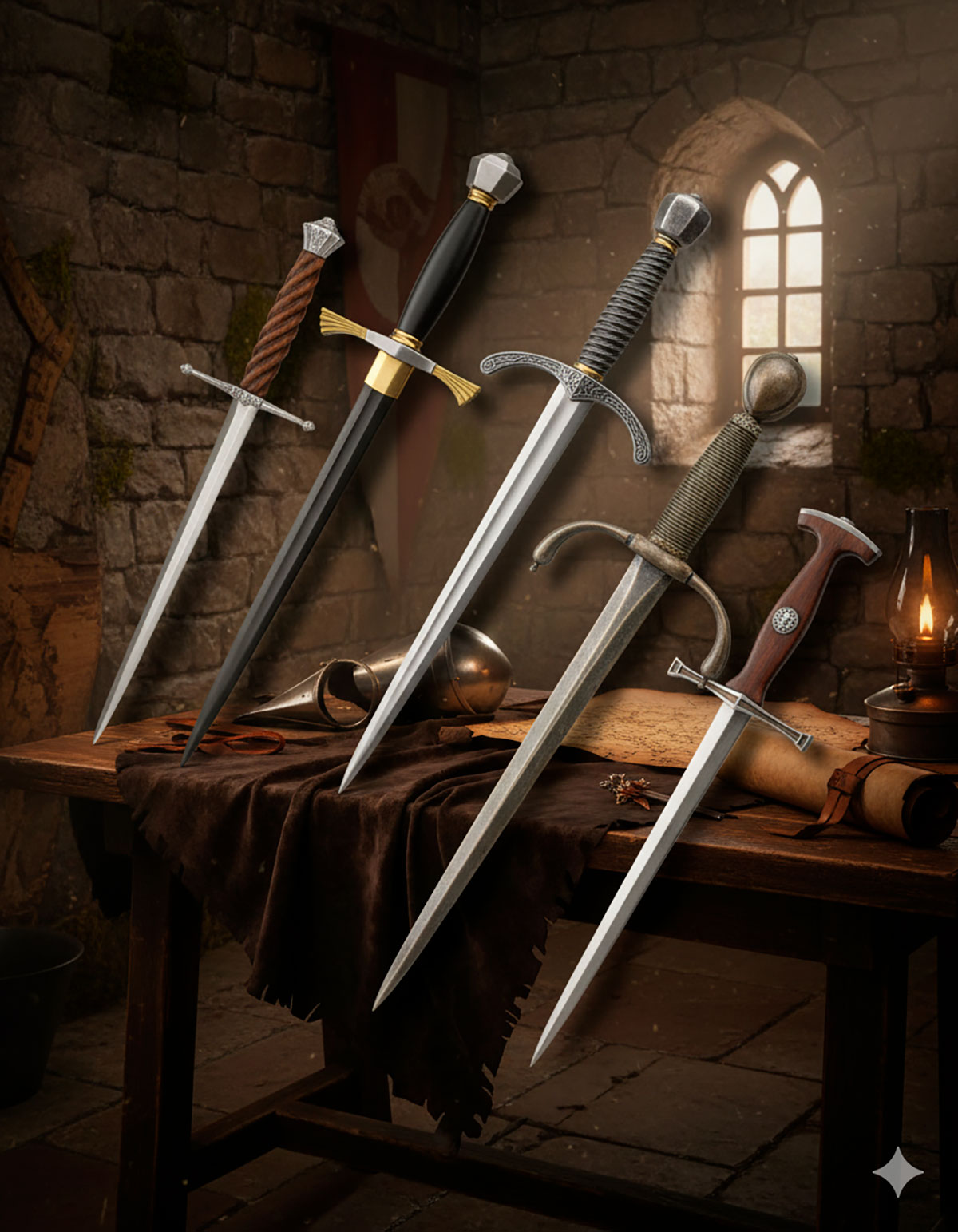 dagues medievales histoire types et secrets de la lame courte qui a defini la bataille - Dagues médiévales : histoire, types et secrets de la lame courte qui a défini la bataille