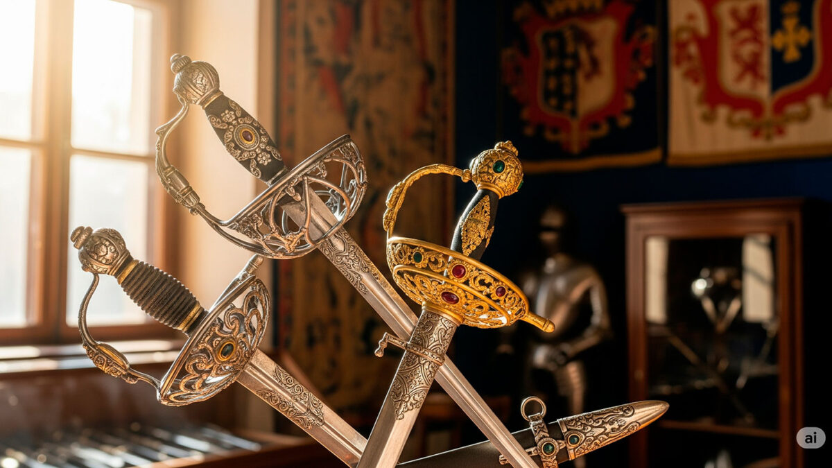 epees baroques histoire design et heritage de la rapiere - Épées baroques : histoire, design et héritage de la rapière