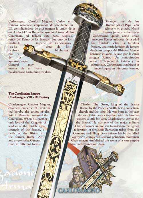 epees de charlemagne joyeuse durandal et la legende qui a forge leurope - Épées de Charlemagne : Joyeuse, Durandal et la légende qui a forgé l'Europe