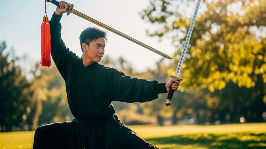 epees kung fu guide epique et pratique du jian et du dao pour lentrainement la competition et la collection - Épées Kung Fu : guide épique et pratique du Jian et du Dao pour l'entraînement, la compétition et la collection