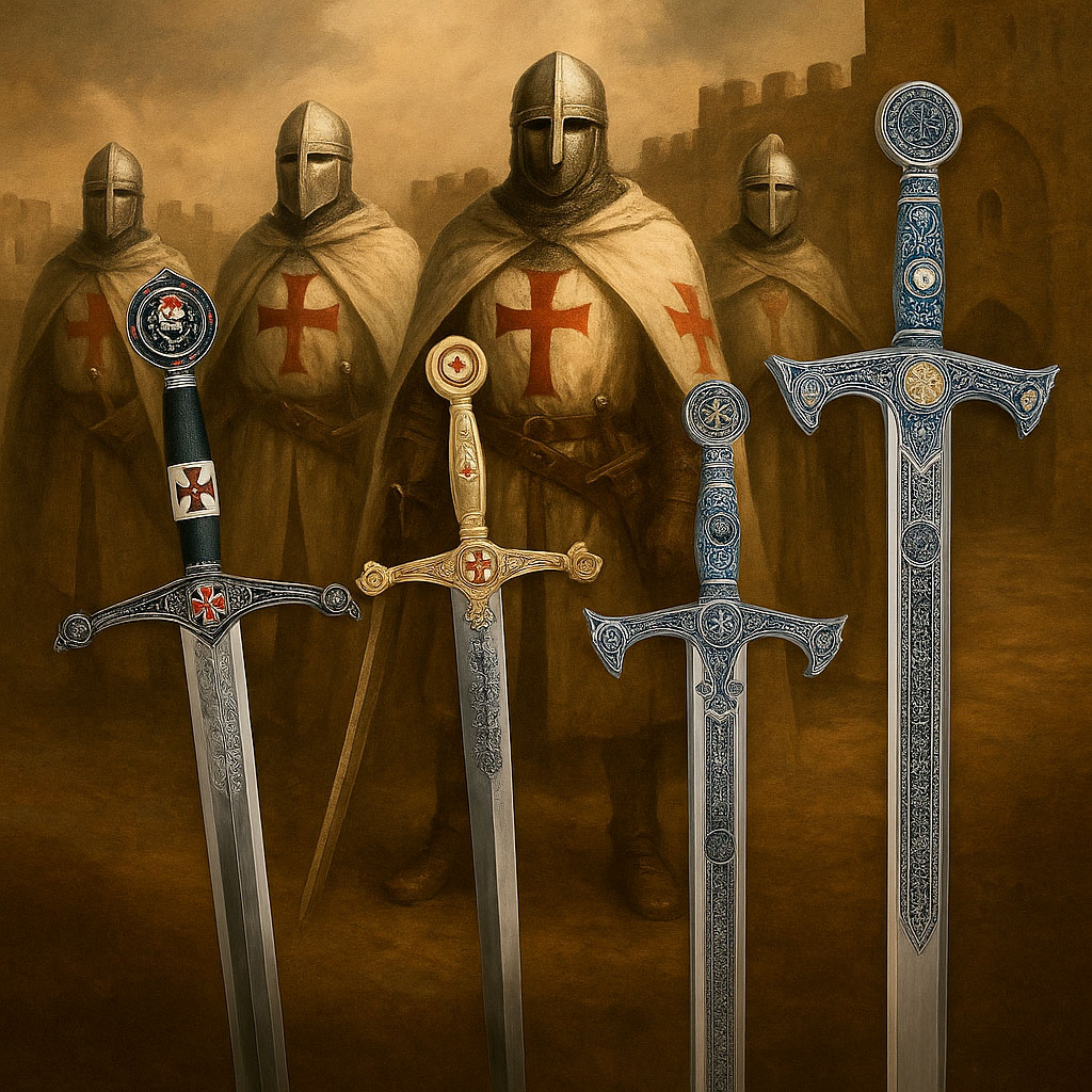 epees templieres histoire symbolisme et science derriere lacier du moine guerrier - Épées templières : histoire, symbolisme et science derrière l'acier du moine-guerrier