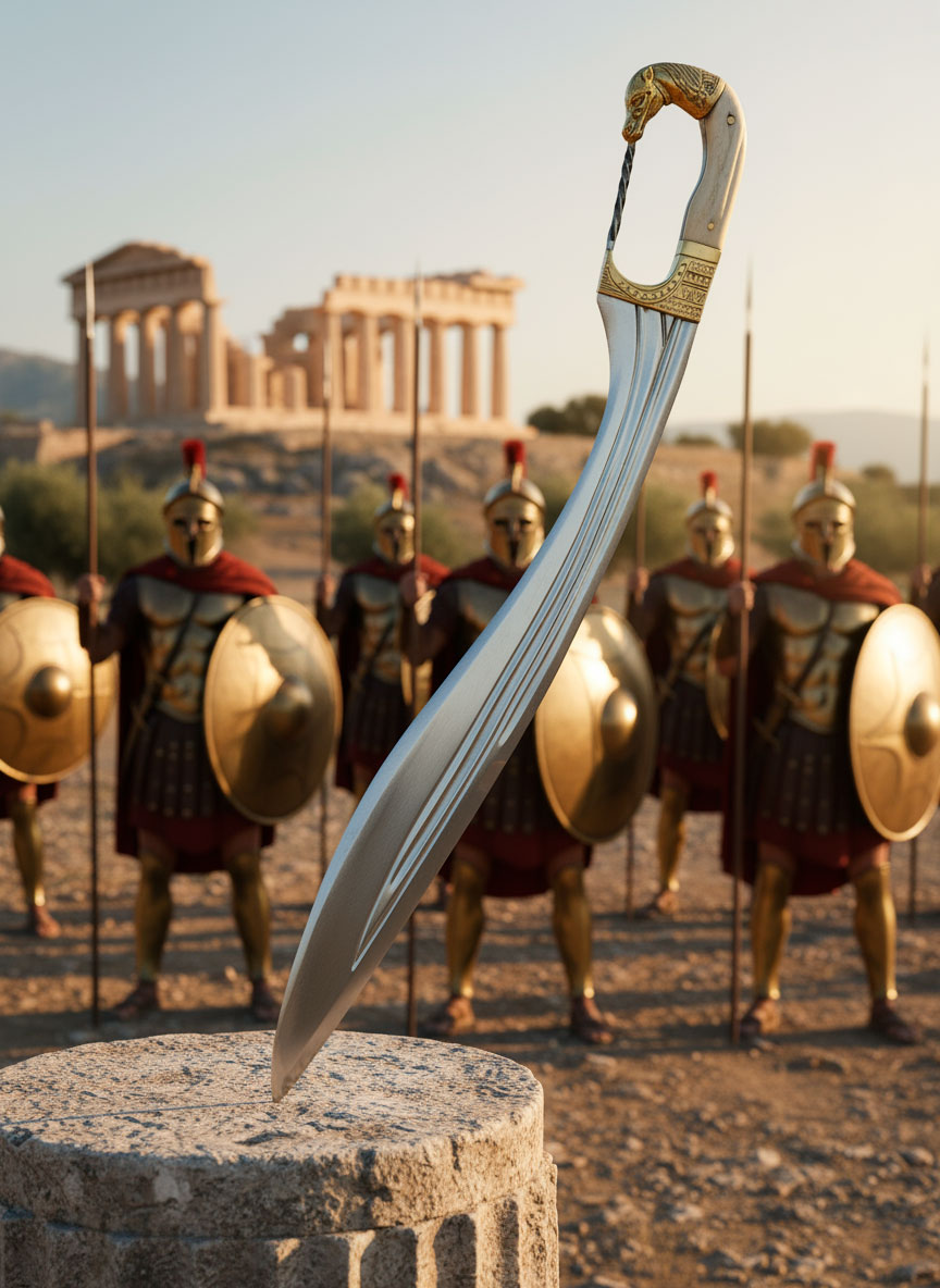 kopis lepee grecque qui combine coup de hache et tranchant de legende - Kopis : l'épée grecque qui combine coup de hache et tranchant de légende