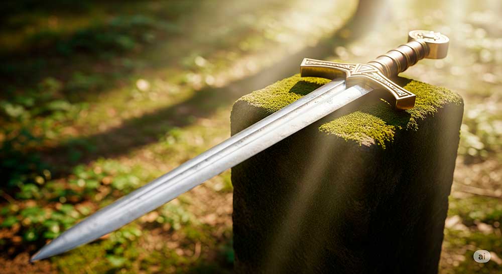 les epees celebres de lhistoire mythes et legendes qui ont forge le destin - Les Épées Célèbres de l'Histoire : Mythes et Légendes qui ont Forgé le Destin