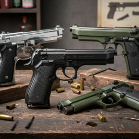 repliques pistolet beretta guide complet pour comprendre choisir et maintenir votre replique 92 m9 275x275 - Revolver : canon court et canon long — comment choisir entre précision et maniabilité
