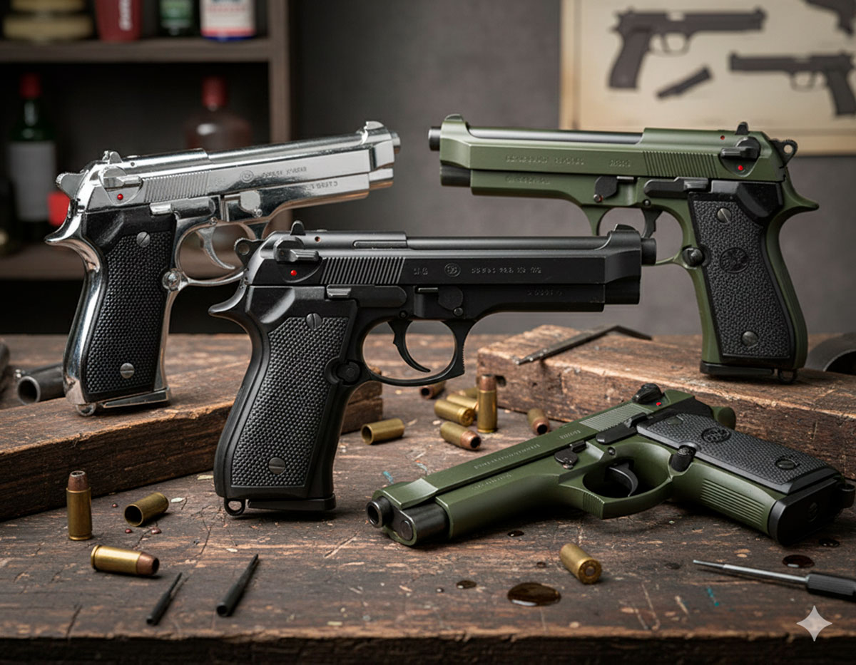 repliques pistolet beretta guide complet pour comprendre choisir et maintenir votre replique 92 m9 - Répliques pistolet Beretta : guide complet pour comprendre, choisir et maintenir votre réplique 92/M9