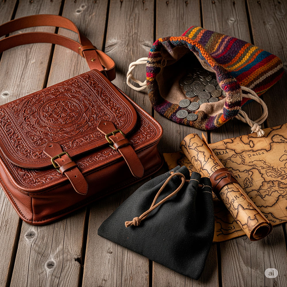 sacs medievaux plus quun accessoire un voyage dans lhistoire - Sacs Médiévaux : Plus qu'un Accessoire, un Voyage dans l'Histoire