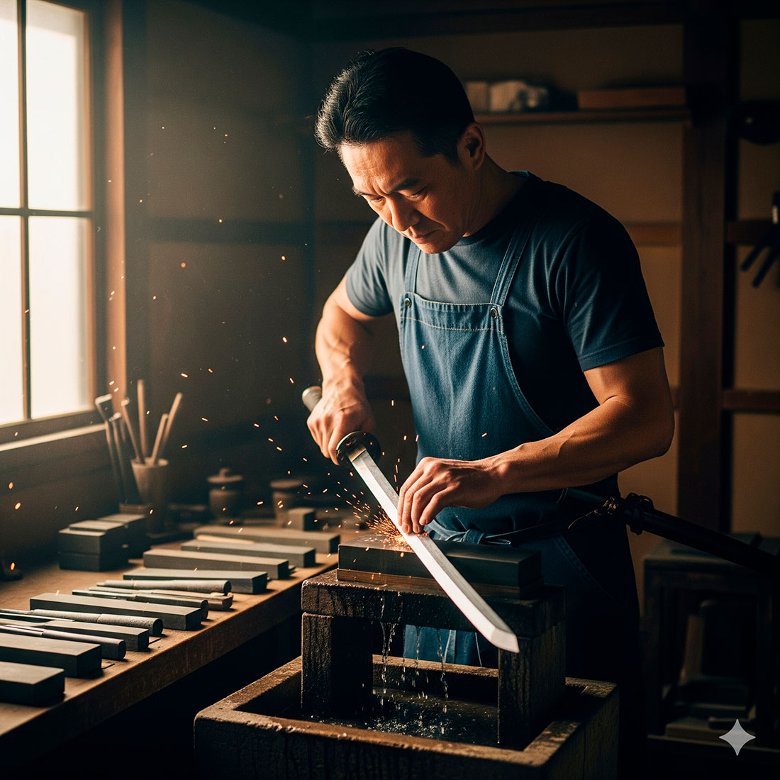 affutage des katanas guide complet pour affuter polir et entretenir votre katana - Affûtage des katanas : guide complet pour affûter, polir et entretenir votre katana