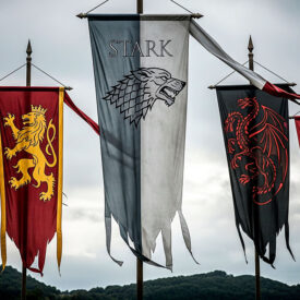 bannieres des maisons de game of thrones histoire symbolisme et repliques pour recreer westeros 275x275 - Machettes vikings : histoire, conception et guide pratique pour le bushcraft et la survie