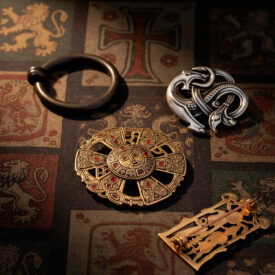 broches et fibules medievales histoire typologie et la signification derriere le metal 275x275 - Boucles d'oreilles médiévales : histoire, matériaux et symboles qui racontent le Moyen Âge