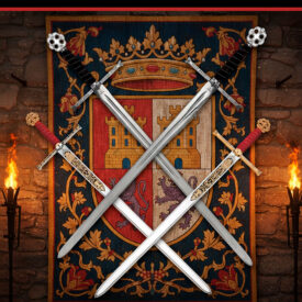 epee des rois catholiques histoire symbolisme et repliques du mandoble ceremoniel 275x275 - Épées de mariage : tradition, symbolisme et comment choisir l'épée parfaite