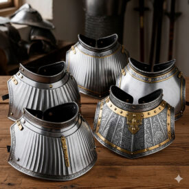 gorgerin medieval la protection essentielle du cou entre artisanat et bataille 275x275 - Cadenas et entraves médiévales : histoire, types et symbolisme qui ont forgé le contrôle