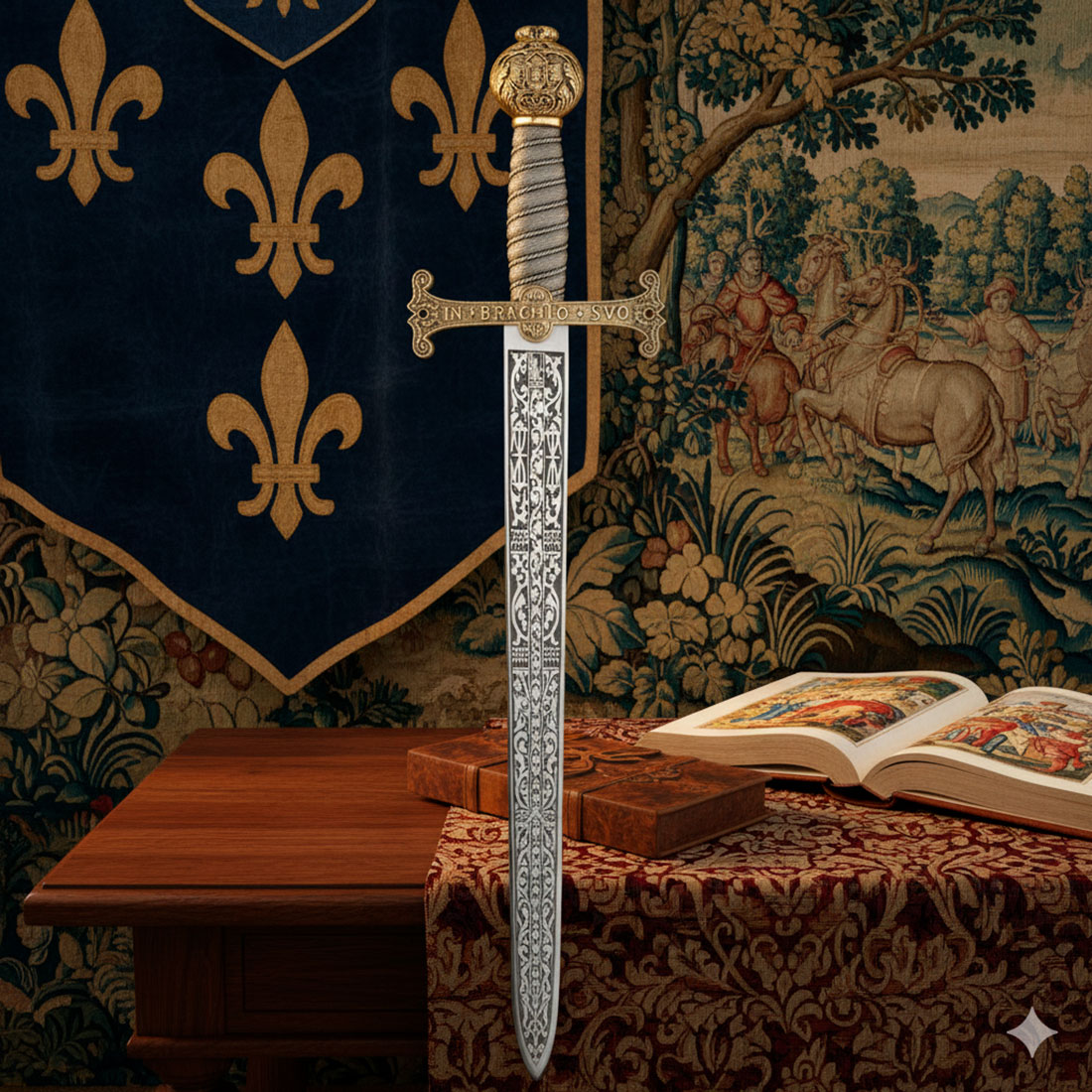 lepee de francois ier de france histoire symbolisme et parcours dun embleme royal - L'épée de François Ier de France : histoire, symbolisme et parcours d'un emblème royal