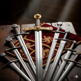 lepee de richard coeur de lion histoire legende et repliques qui ont forge une legende 275x275 - Épées Grand Duc d'Albe : histoire, honneurs et répliques des armes du Duc