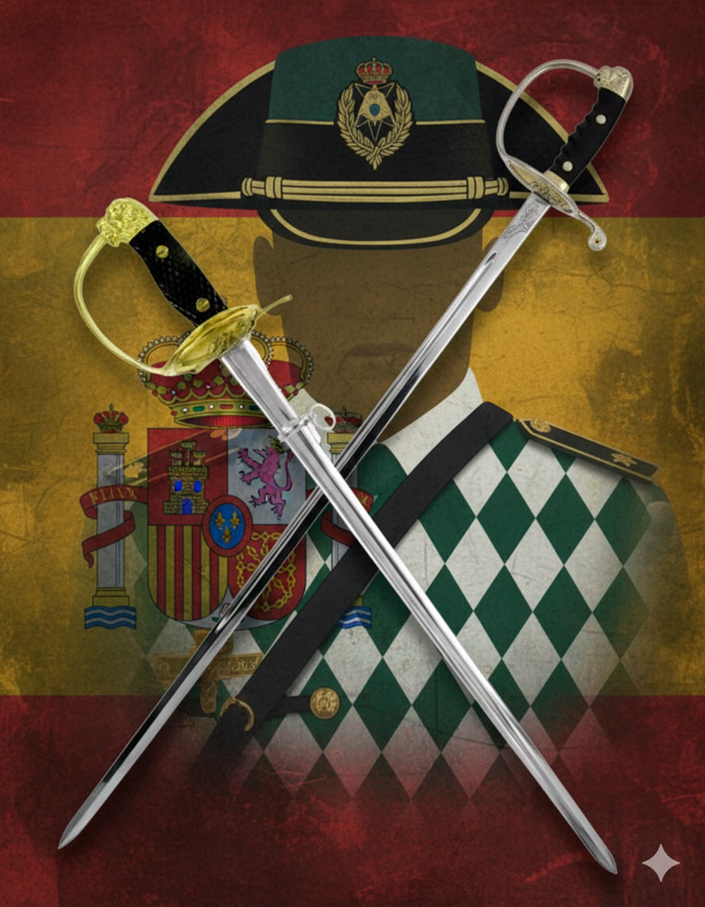 sabres de la garde civile histoire modeles et signification ceremonielle du sabre au sein de la benemerita - Sabres de la Garde Civile : histoire, modèles et signification cérémonielle du sabre au sein de la Benemérita