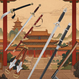 armes chinoises pour le tai chi et le kung fu guide essentiel du jian du dao et dautres armes traditionnelles 275x275 - Épées à antennes : histoire, construction et héritage d'une arme celtique