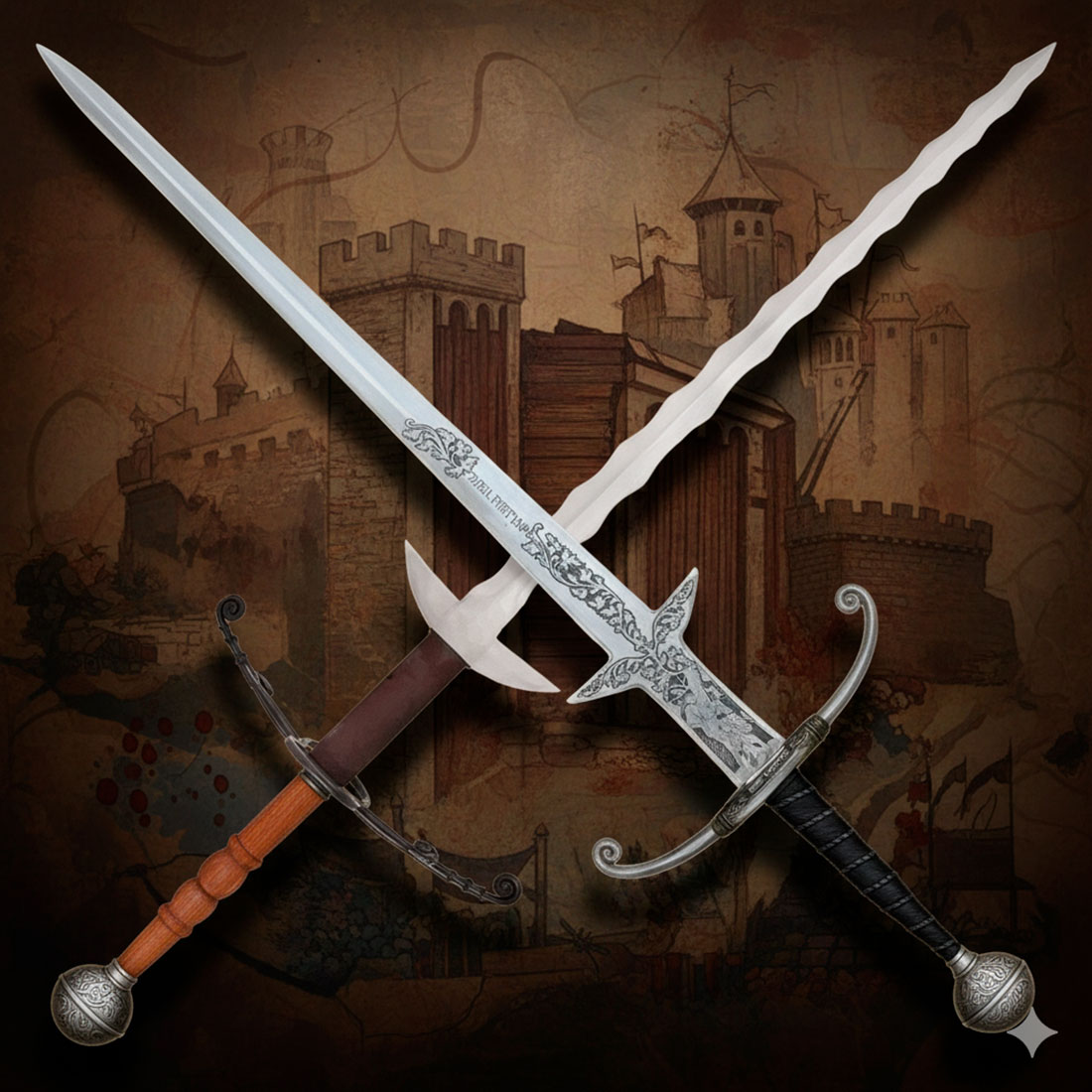 epee montante la grande epee iberique entre dexterite et puissance - Épée montante : la grande épée ibérique entre dextérité et puissance