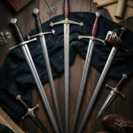 epees ecossaises lame des highlanders et leur heritage de combat 275x275 - Lorica Segmentata : L'Armure Iconique de la Légion Romaine Dévoilée