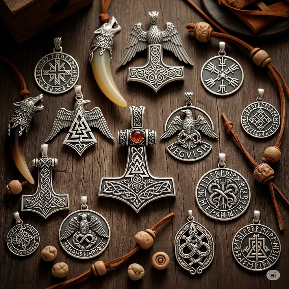 pendentifs vikings un voyage a travers lhistoire le symbolisme et lartisanat nordique - Pendentifs vikings : un voyage à travers l'histoire, le symbolisme et l'artisanat nordique