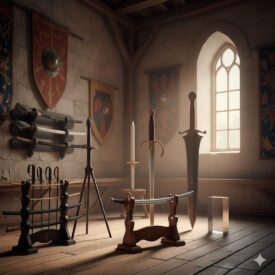 supports pour epees guide epique pour exposer et proteger vos repliques 275x275 - Supports de Pistolets : Le Guide Ultime pour Exposer et Prot&eacute;ger Vos Pi&egrave;ces de Collection