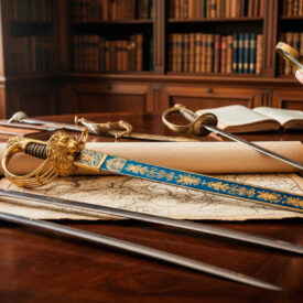 demeler le fil de lhistoire guide definitif pour identifier un authentique sabre napoleonien 275x275 - Casques templiers et casques crois&eacute;s : guide historique, types, r&eacute;pliques et utilisation en reconstitution