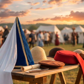 les secrets de la tete medievale guide complet des chapeaux et coiffes pour reconstitueurs 275x275 - Armure gothique : la forge du style et la défense du chevalier du XVe siècle