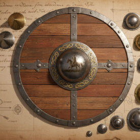 umbo lessence cachee du bouclier medieval 275x275 - Boucliers celtiques : histoire, forme et symbolisme des gardiens du guerrier