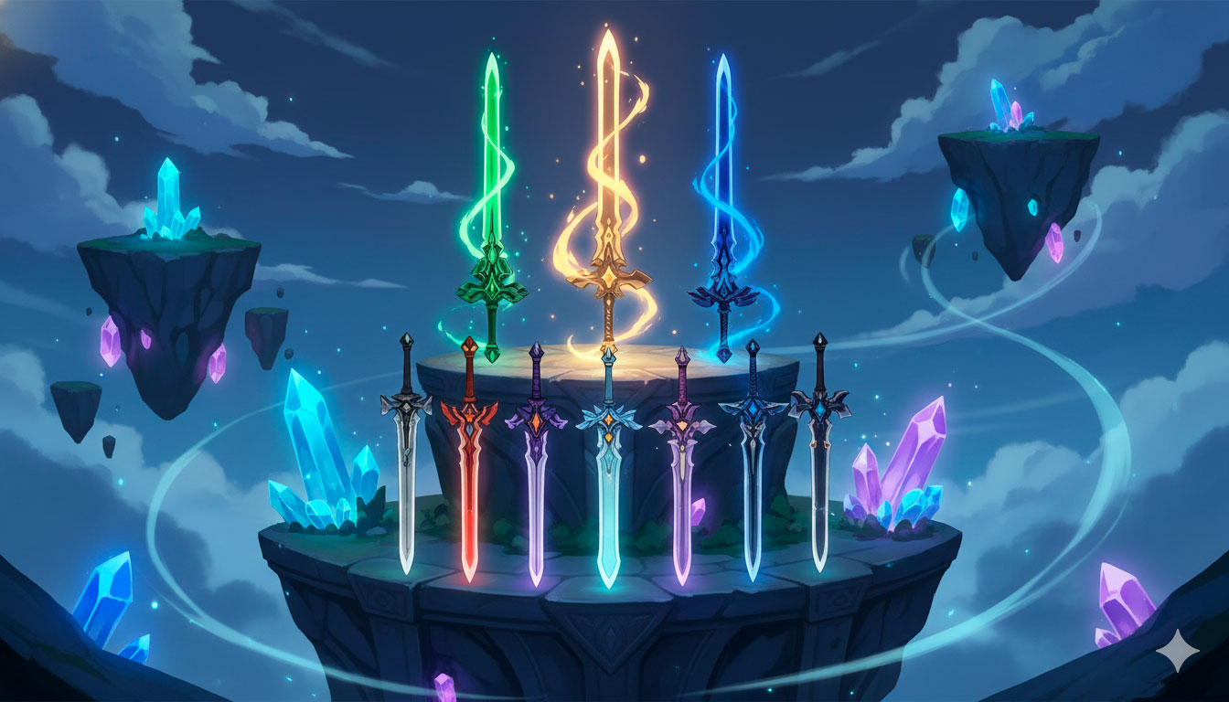 forger la legende le classement definitif des epees dans genshin impact et lart de les equiper - Forger la Légende : Le Classement Définitif des Épées dans Genshin Impact et l'Art de les Équiper