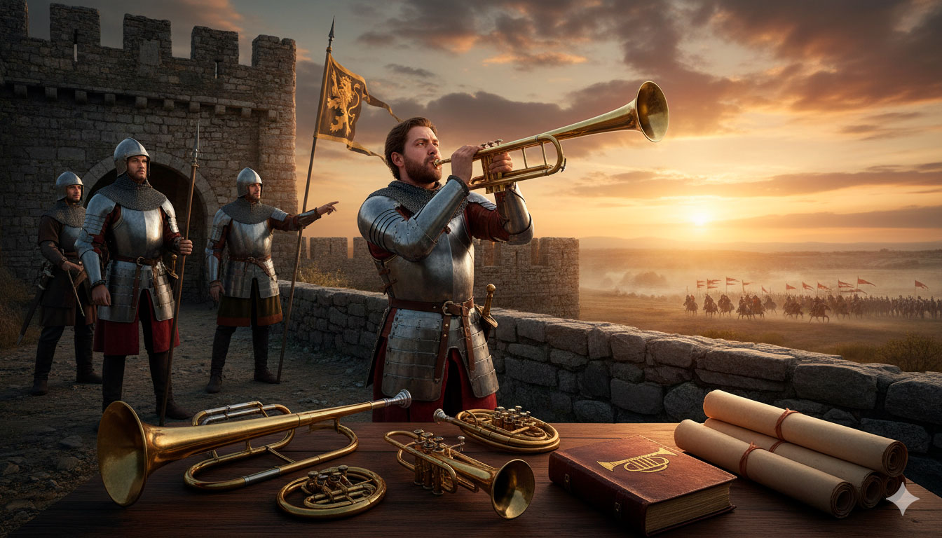 le role des clairons et des trompettes dans les signaux militaires de lhistoire de la guerre au rituel - Le rôle des clairons et des trompettes dans les signaux militaires de l'histoire : de la guerre au rituel
