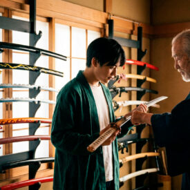 guide complet comment choisir votre premier vrai katana de demon slayer 275x275 - Diff&eacute;rences entre katanas en bambou et en acier pour le cosplay de Tanjiro