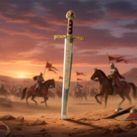 la veritable histoire de lepee de richard coeur de lion lors des croisades 275x275 - &Eacute;p&eacute;e des Crois&eacute;s : Histoire, technique et symbolisme (&eacute;p&eacute;e crois&eacute;s)